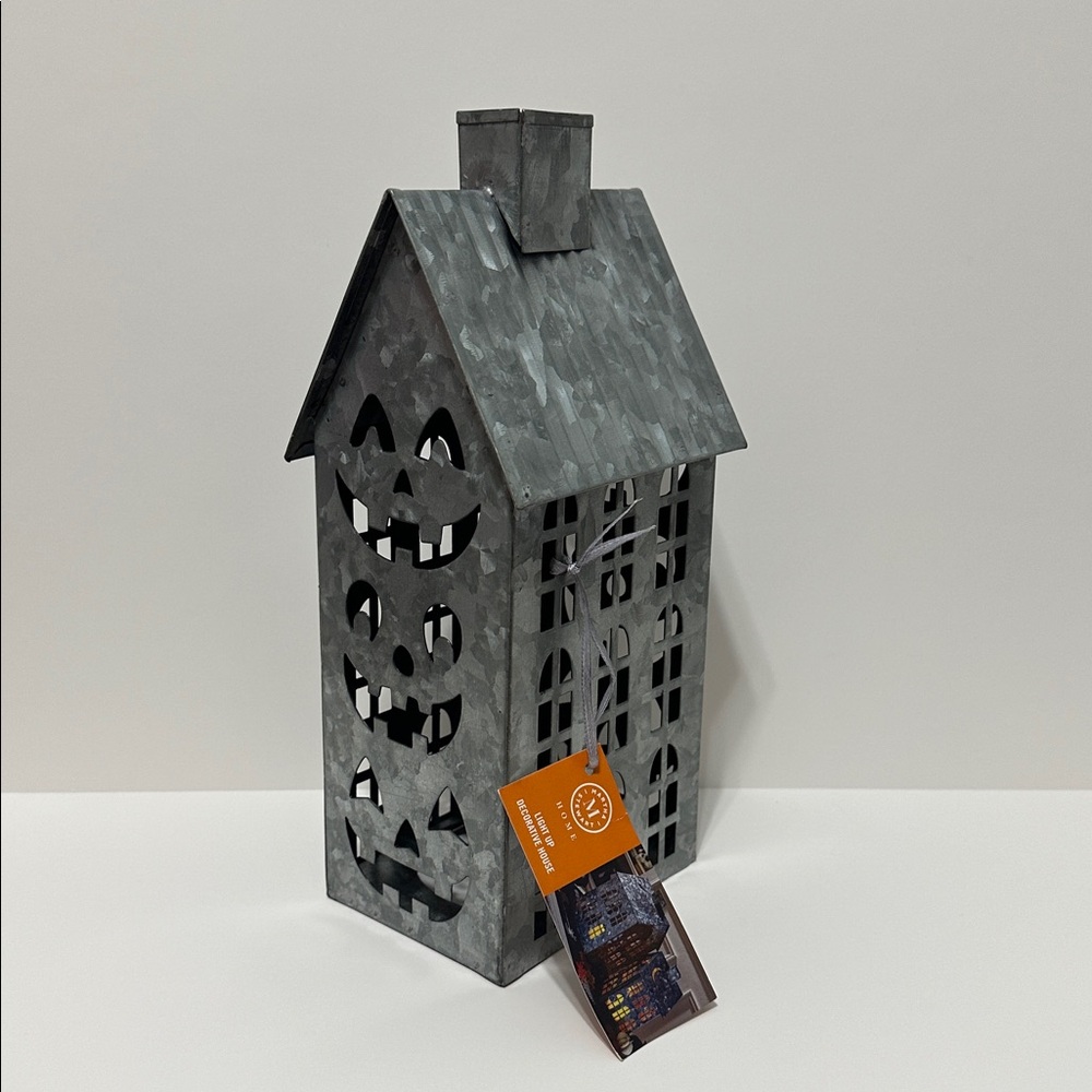 Martha Stewart Galvanized Pumpkin Fall Decor Decorative House